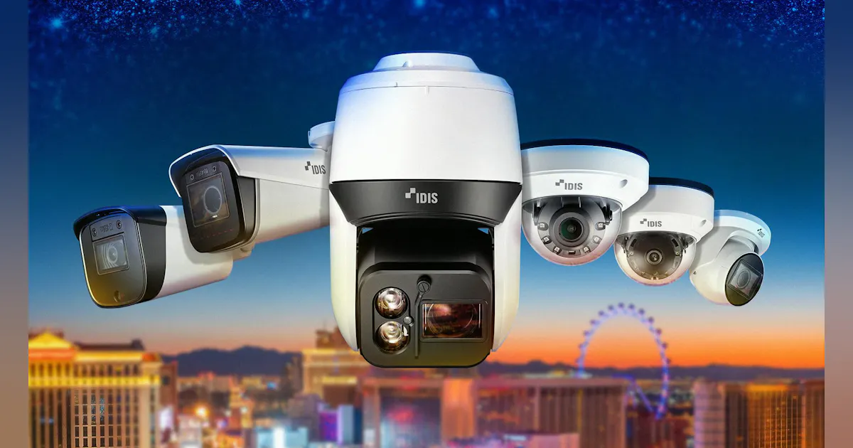 IDIS Americas showcases extended range of edge AI cameras at ISC West ...