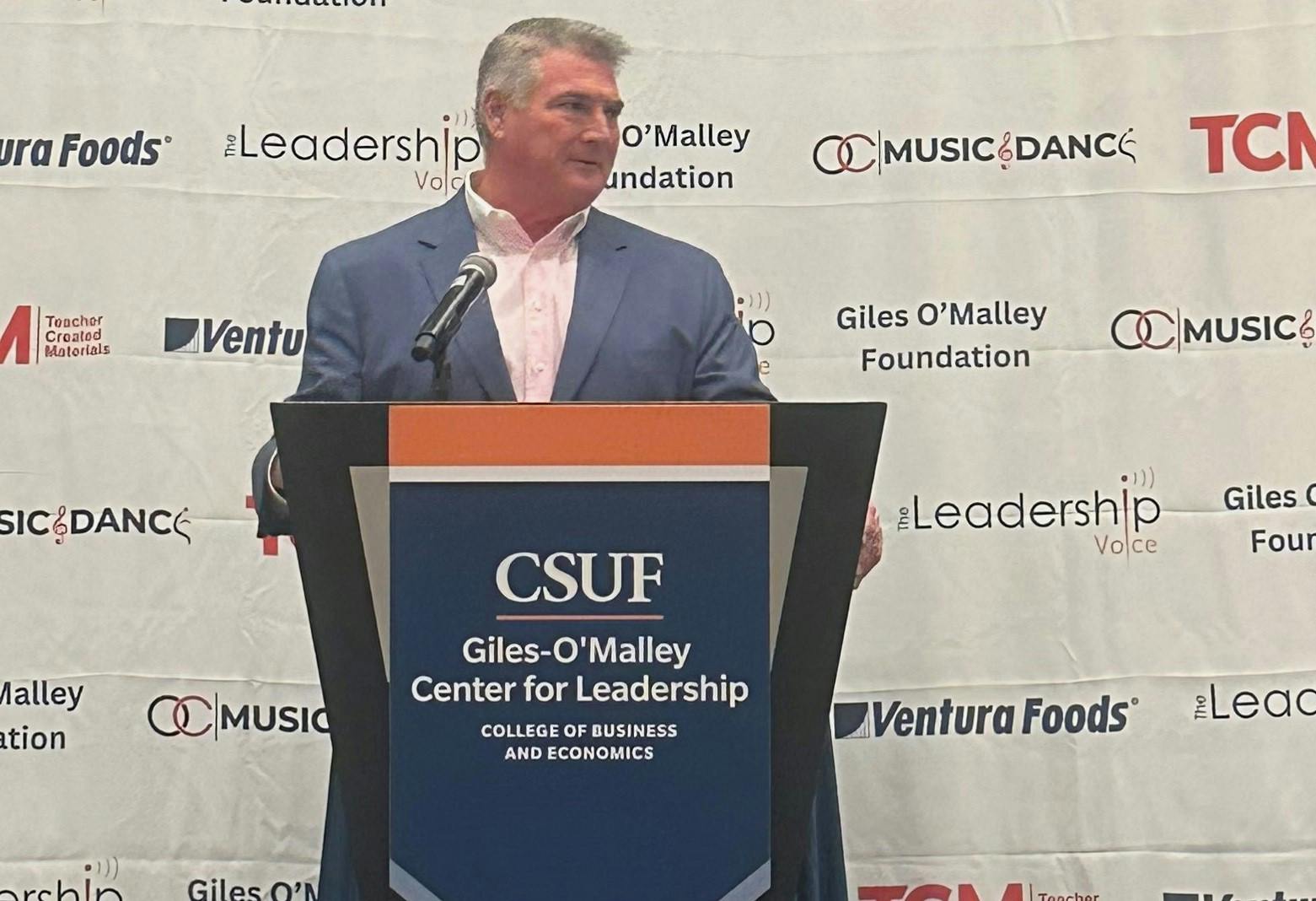 Global Chairman and CEO Steve Jones received the 2024 Excellence in Executive Leadership Award from the university&rsquo;s Giles-O&rsquo;Malley Center for Leadership.