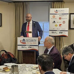 Tommy Whisnant, Director of Compliance and Licensing, Government Advocacy for CPI Security Systems, helped advocate for issue important to security integrators on Capitol Hill in March. Tommy Whisnant, Director of Compliance and Licensing, Government Advocacy for CPI Security Systems, helped advocate for issue important to security integrators on Capitol Hill in March.