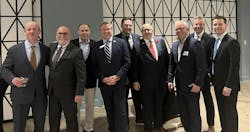 Security industry advocates representing both the Security Industry Association and Electronic Security Association descended on Capitol Hill on March 6, including (L-R): Don Erickson, Kirk MacDowell, Brandon Armstong Sr., John Loud, Jake Braunger, Mark Hillenburg, Jason Lutz, Robert Few, and Brandon Armstrong, Jr. Security industry advocates representing both the Security Industry Association and Electronic Security Association descended on Capitol Hill on March 6, including (L-R): Don Erickson, Kirk MacDowell, Brandon Armstong Sr., John Loud, Jake Braunger, Mark Hillenburg, Jason Lutz, Robert Few, and Brandon Armstrong, Jr.