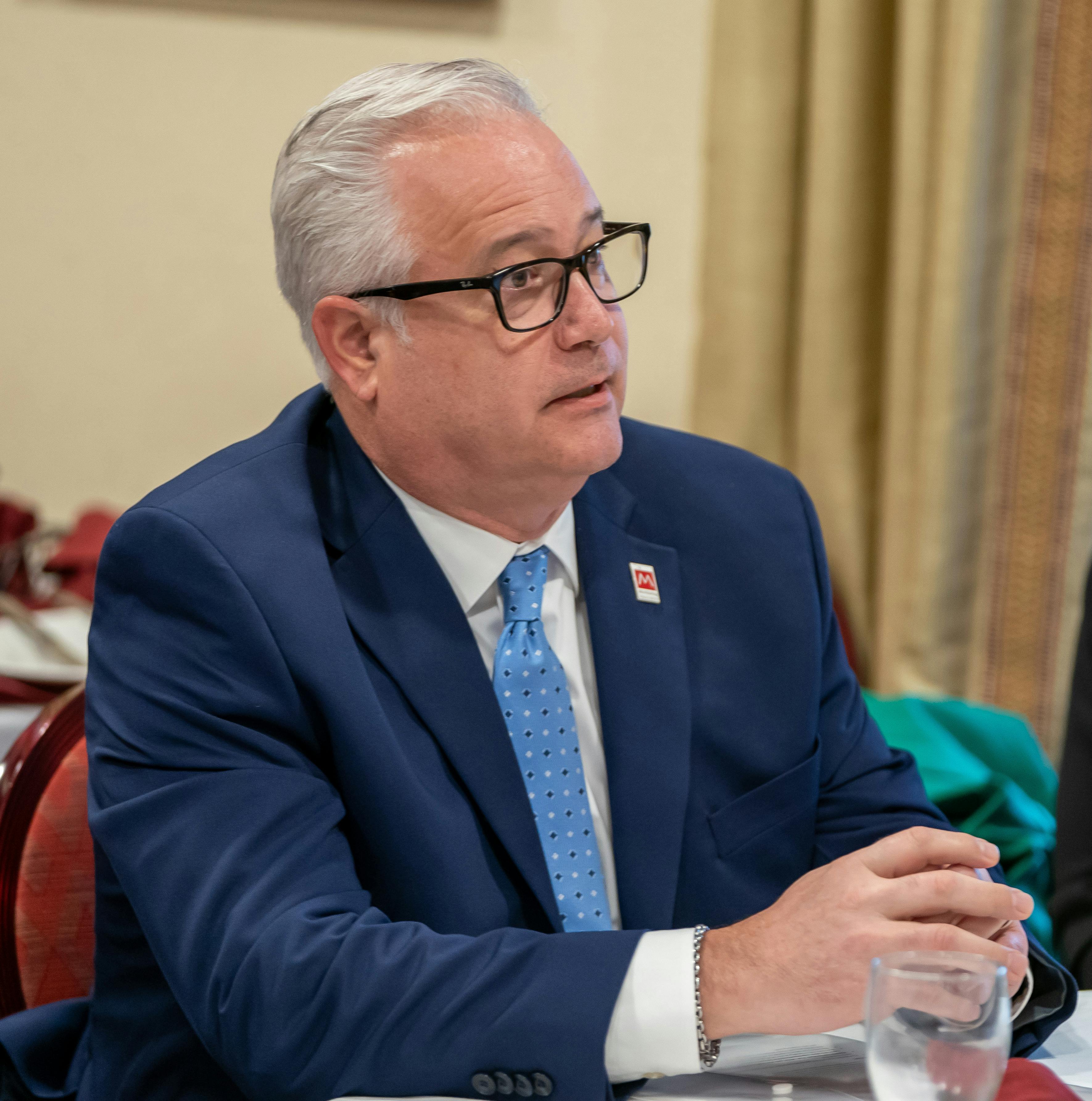 TMA President Steve Butkovich, here advocating for the alarm industry on Capitol Hill (read more on page 52), stressed the importance of the AVS-01 and ASAP standards during his address to TMA membership in April.