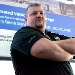 DoorKing Business Development Manager, Bryan Morgan. DoorKing Business Development Manager, Bryan Morgan.