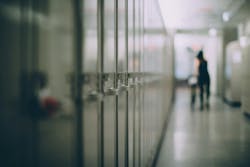 While many school districts have adopted a multi-layered security approach to protect students and staff from gun-related violence, the average age of educational school buildings in the U.S. is 49 years. An estimated one-third of public schools have at least one portable building on campus, statistics show. While many school districts have adopted a multi-layered security approach to protect students and staff from gun-related violence, the average age of educational school buildings in the U.S. is 49 years. An estimated one-third of public schools have at least one portable building on campus, statistics show.