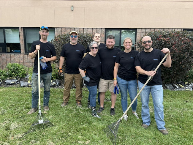 The IK Systems team provided landscaping at The Arc Ontario’s Eberhardt Center.