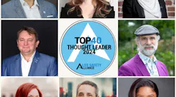 Life Safety Alliance announces Top 40 Global Thought Leaders in Security and Life Safety