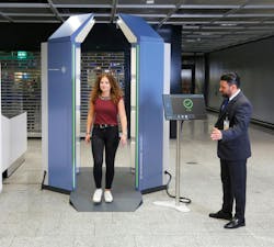 The Rohde & Schwarz QPS Walk2000 is ideal for high throughput and minimal disruption to screened persons. The Rohde & Schwarz QPS Walk2000 is ideal for high throughput and minimal disruption to screened persons.