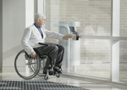 Low-Energy door operators are a key element of ADA compliance. Low-Energy door operators are a key element of ADA compliance.