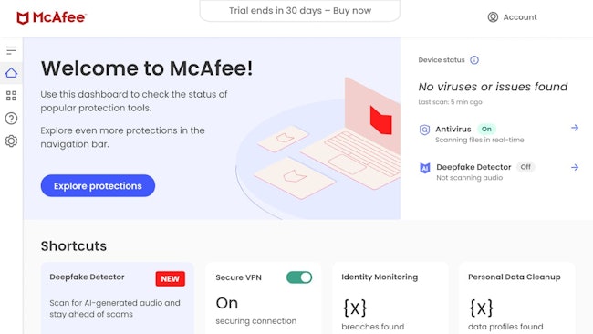 66c61bfe1c4b398a39f4df61 Mcafee Deepfake Detector Dashboard