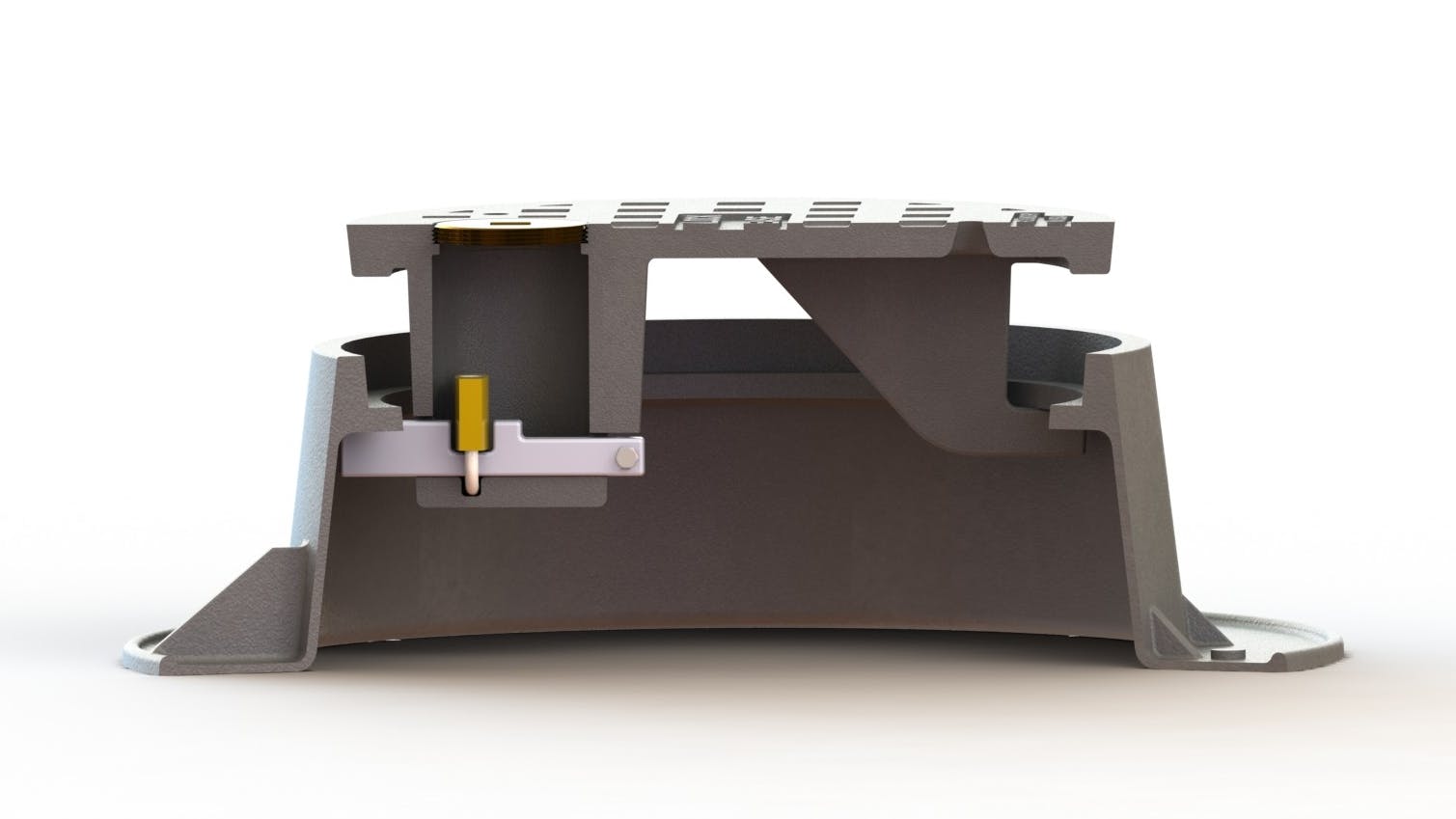 Neenah Foundry&rsquo;s new InfraLOCK Release incorporates ABLOY high security locks.
