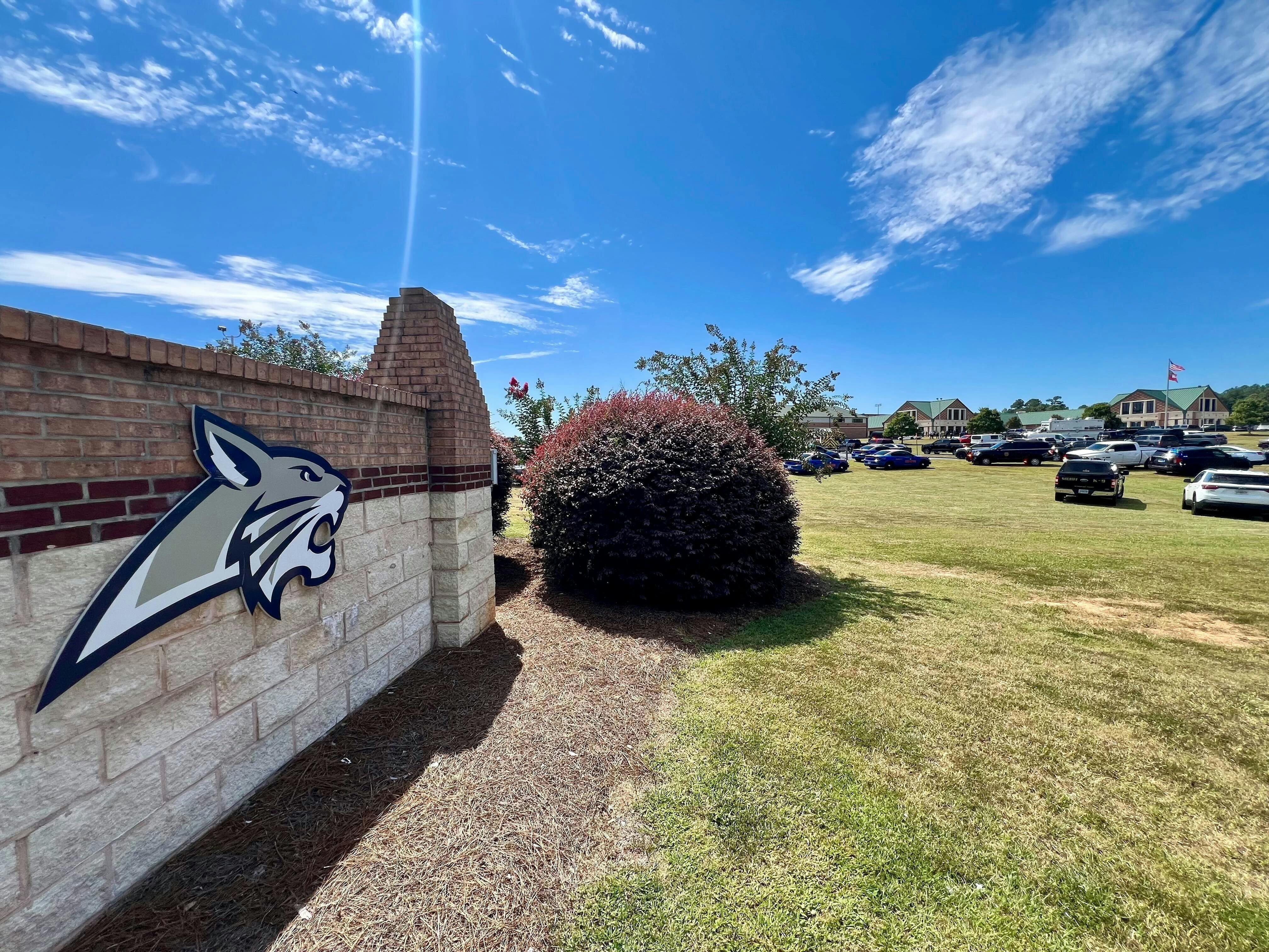 Several law enforcement agencies responded around 10:20 a.m. to Apalachee High School, which was placed on lockdown following reports of an active shooting, the Barrow sheriff's office said.