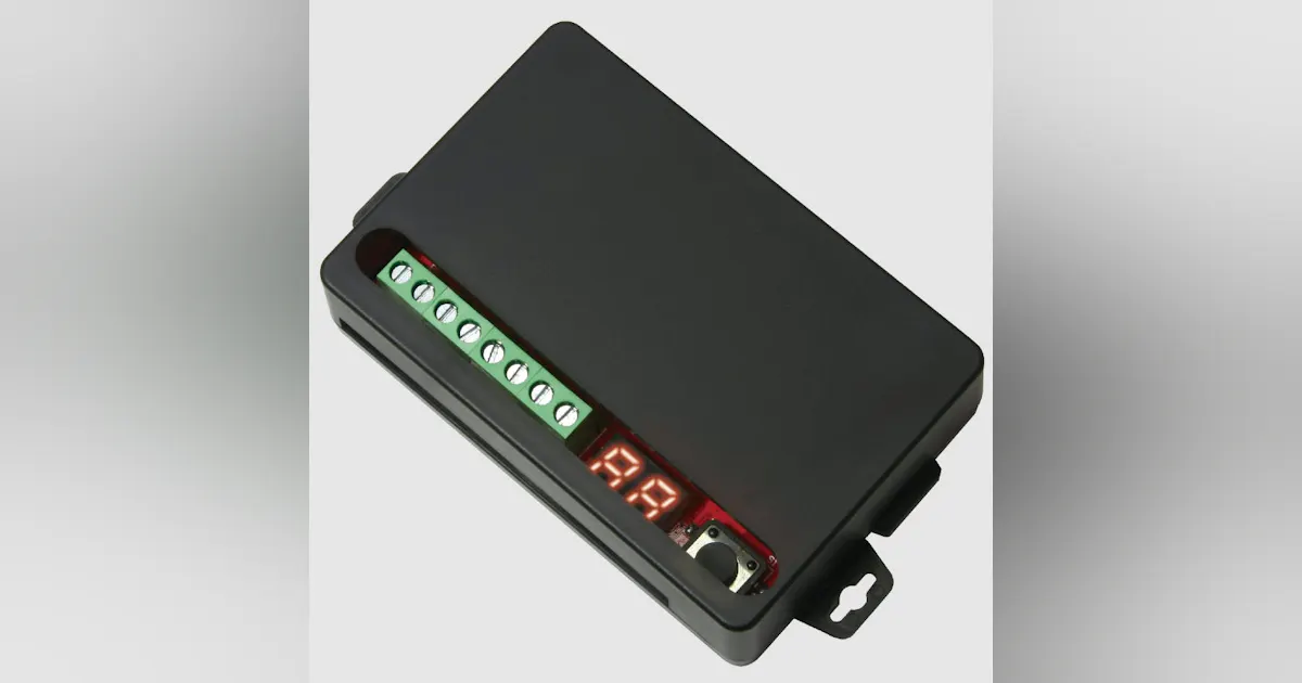 1-Channel RF Receiver with Wiegand - USA Inc 1-Channel RF Receiver with Wiegand - USA Inc