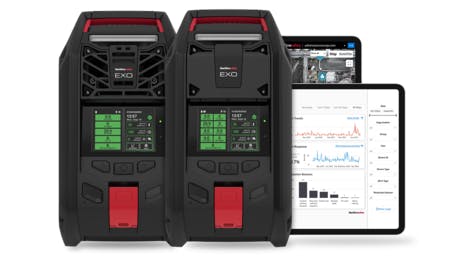 EXO 8 is a cloud-connected portable area monitor capable of detecting up to eight gases and gamma radiation for robust hazard protection and early threat detection. EXO delivers real-time data streaming to the cloud for situational awareness and rapid incident response &ndash; all in one rugged, drop-and-go device with up to 100 days of battery life.