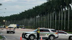 Palm Beach County Sheriff personnel block a road near the Trump International Golf Club after an apparent assassination attempt of former President Donald Trump on Sept. 16, 2024, in West Palm Beach, Florida. The FBI and U.S. Secret Service, along with the Palm Beach County Sheriff's office, are investigating the incident, which the FBI said 'appears to be an attempted assassination of former President Trump' while he was golfing at Trump International Golf Club.