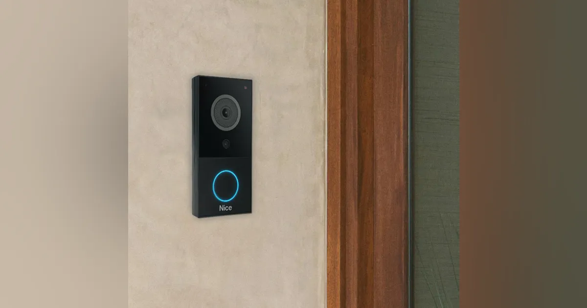 Nice Video Doorbell | Security Info Watch Nice Video Doorbell | Security Info Watch