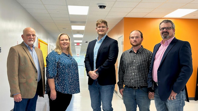 YES Prep’s Keith Weaver, Managing Director of Operations, and Cheris Kotalik, Director of Construction Projects, worked closely with the Pref-Tech team of Kade Kaaz, Kaleb Muck, and Jaime Lovett on the Vanguard Award Project of the Year.
