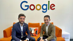 On the left, Javier Pérez Trigo, Head of Digital Natives at Google Cloud, and on the right, Eduardo Azanza, CEO of Veridas.