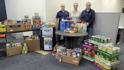 SAGE Integration's team collected canned goods for the SIA Women in Security CAN DO Challenge. SAGE Integration's team collected canned goods for the SIA Women in Security CAN DO Challenge.