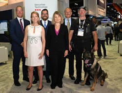 Securitas Technology presented a significant charitable contribution at GSX to K9s United. Securitas Technology presented a significant charitable contribution at GSX to K9s United.