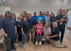 Silent Guard and sister company Team Davis HVAC Experts helped build a new home for the Mullins family as part of the Mullins Miracle Project. Silent Guard and sister company Team Davis HVAC Experts helped build a new home for the Mullins family as part of the Mullins Miracle Project.