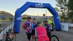 Stone Security team members participated in a Cystic Fibrosis charity bike ride fundraiser. Stone Security team members participated in a Cystic Fibrosis charity bike ride fundraiser.