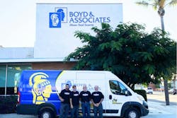 Boys & Associates techs show off their Oxnard Police Department Pink Patch Shirts for breast cancer awareness. Boys & Associates techs show off their Oxnard Police Department Pink Patch Shirts for breast cancer awareness.