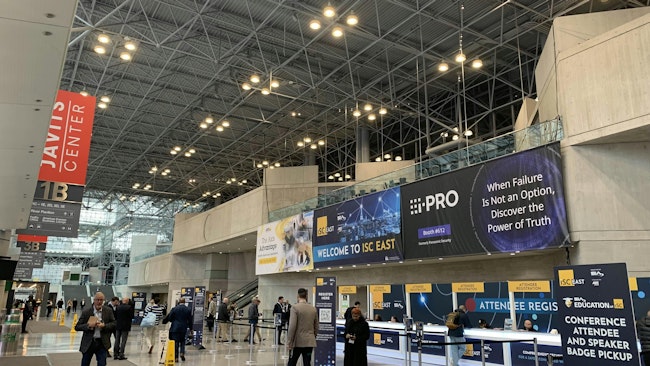 This year's ISC East conference and expo took place in New York City's Javits Center.