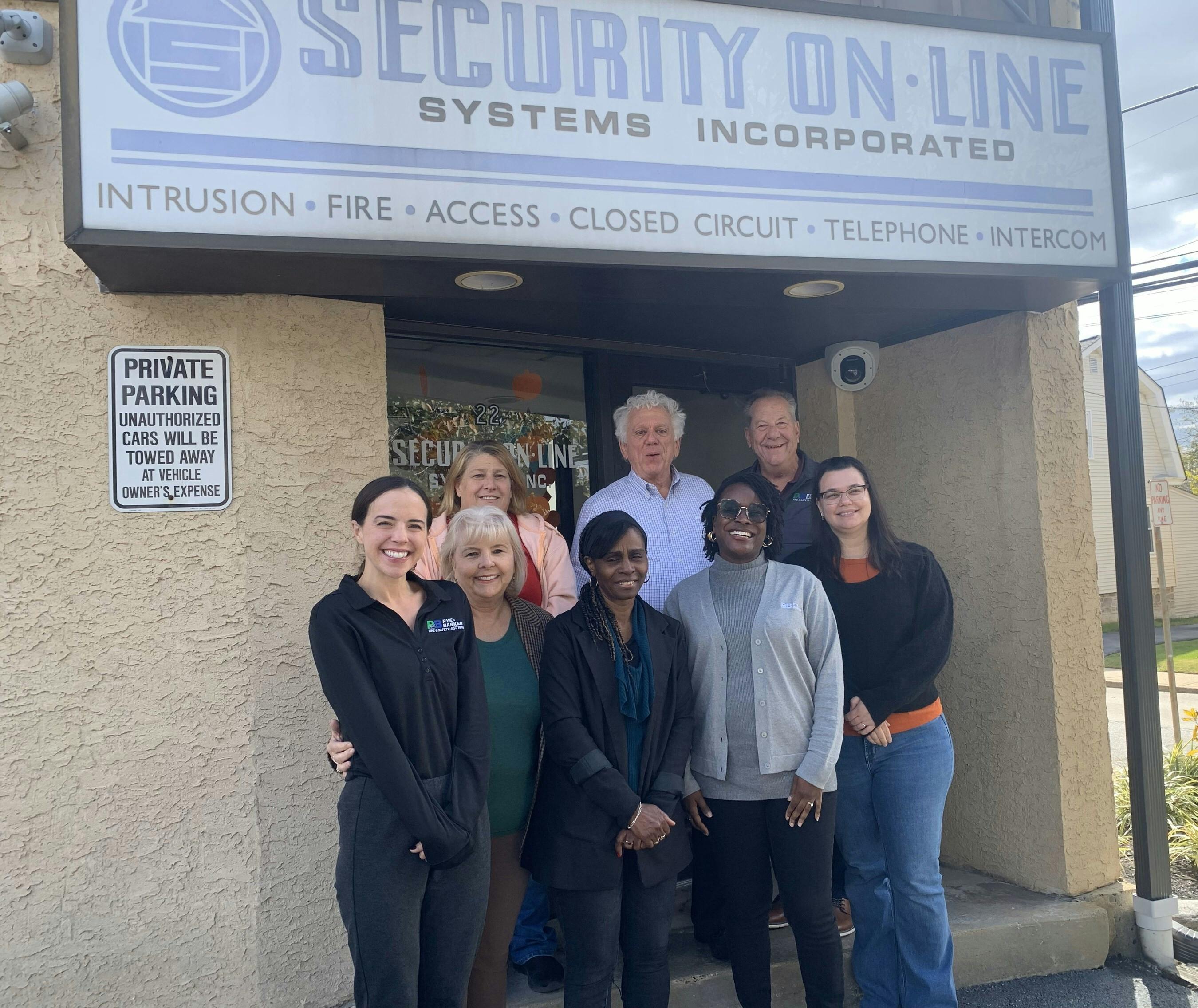 Pye-Barker Fire & Safety brings aboard Security On-Line Systems in Pennsylvania