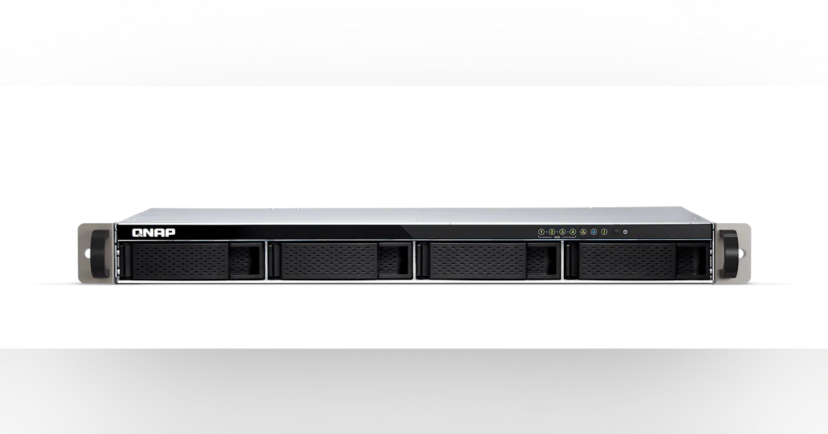 QNAP 1U Rackmount 4-Bay NAS TS-433eU | Security Info Watch