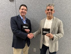 Colin Dunn, CEO and Founder of Fend with Benny Czarny, CEO and Founder of OPSWAT Colin Dunn, CEO and Founder of Fend with Benny Czarny, CEO and Founder of OPSWAT