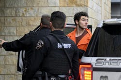 Shooting suspect Luigi Mangione, arrested in the killing of United Healthcare CEO Brian Thompson, is led into the Blair County Courthouse for an extradition hearing on Tuesday, Dec. 10, 2024, in Hollidaysburg, Pennsylvania. Shooting suspect Luigi Mangione, arrested in the killing of United Healthcare CEO Brian Thompson, is led into the Blair County Courthouse for an extradition hearing on Tuesday, Dec. 10, 2024, in Hollidaysburg, Pennsylvania.