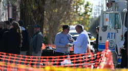 Agents of the US Bureau of Alcohol, Tobacco, Firearms and Explosives (ATF) are seen outside a house on Mandeville Street, where bomb-making materials were found in connection with the New Orleans terror ramming attack. A fire broke out, and bomb-making materials were found in a short-term rental property, where the man who killed at least 10 people in New Orleans early on New Year's Day may have stayed before plowing his pickup truck into a crowd.