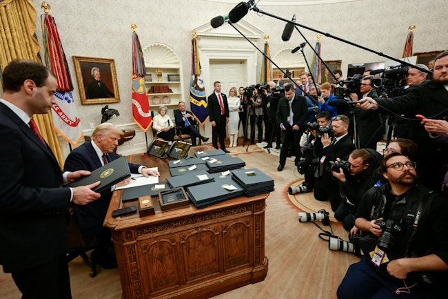 President Donald Trump began his second term with a flurry of policy initiatives aimed at reshaping the U.S. government.