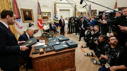 President Donald Trump began his second term with a flurry of policy initiatives aimed at reshaping the U.S. government. President Donald Trump began his second term with a flurry of policy initiatives aimed at reshaping the U.S. government.