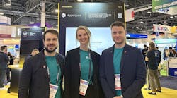We met with (from left) Hypergate co-founder and CEO Lukas Schönbächler, Nicky van der Eem, and Kris Putrins, who walked us through a demo of the Single Sign-On (SSO) technology. We met with (from left) Hypergate co-founder and CEO Lukas Schönbächler, Nicky van der Eem, and Kris Putrins, who walked us through a demo of the Single Sign-On (SSO) technology.