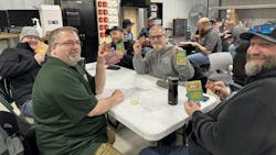 Custom Alarm of Rochester, Minn., celebrated with a homemade breakfast and some special treats for their technicians. Custom Alarm of Rochester, Minn., celebrated with a homemade breakfast and some special treats for their technicians.