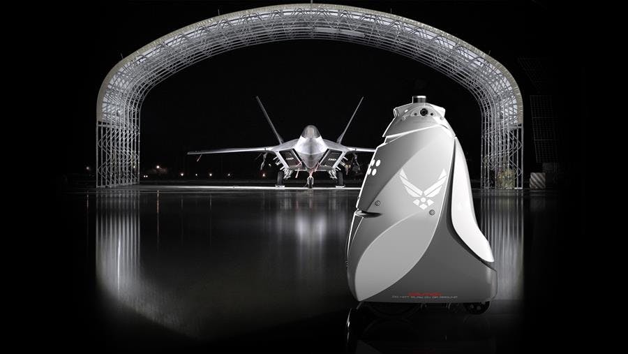 Knightscope partners with U.S. Air Force on autonomous security robots