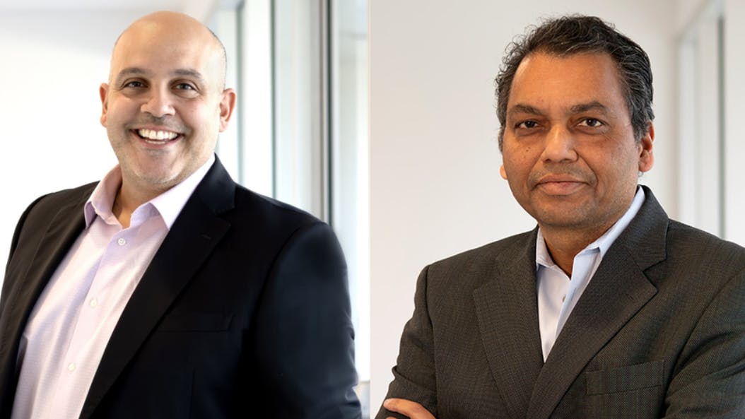 Tony Jarjoura, Chief Financial Officer, Gigamon (L); Ram Bhide, Senior Vice President of Engineering, Gigamon (R)