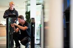 Boon Edam's new service program aims to enhance customer support by increasing the number of factory-trained technicians and opening additional service centers in key metropolitan areas. Boon Edam's new service program aims to enhance customer support by increasing the number of factory-trained technicians and opening additional service centers in key metropolitan areas.