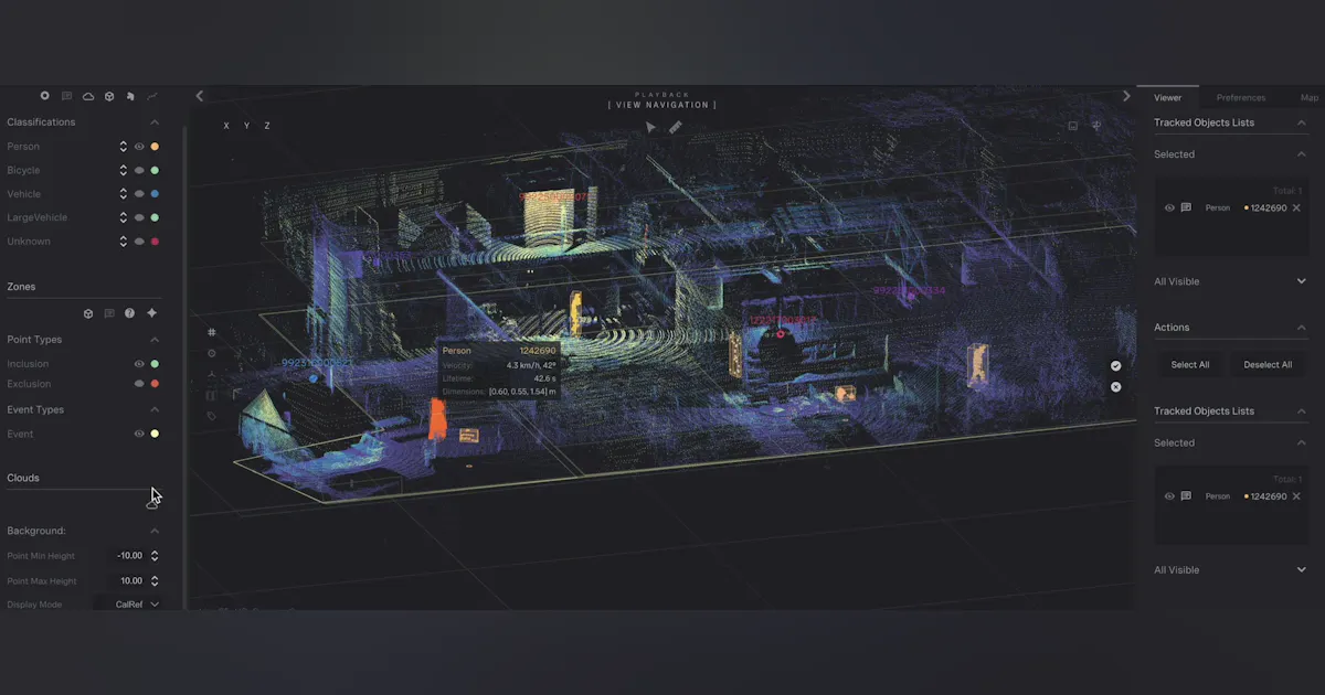 Ouster Booth Ouster Gemini advanced lidar detection system | Security Info Watch
