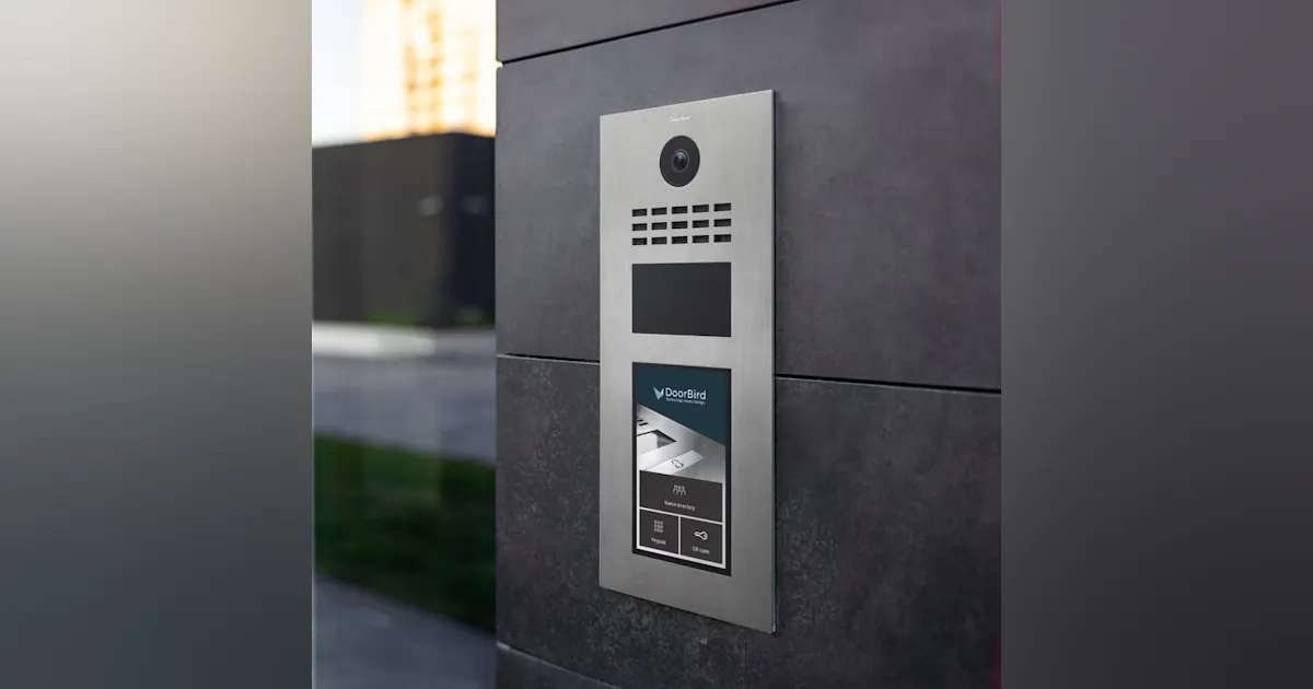 DoorBird D31 Door Intercom System | Security Info Watch