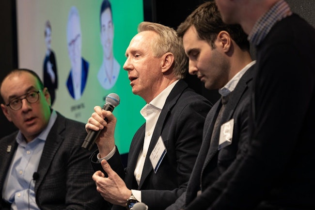Brivo Founder & CEO Steve Van Till, center, participated in a panel session aimed at giving attendees direct access to the experiences of successful security entrepreneurs who have navigated the growth and funding journey.