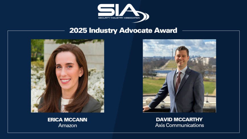 Security Industry Association presents 2025 Industry Advocate Awards
