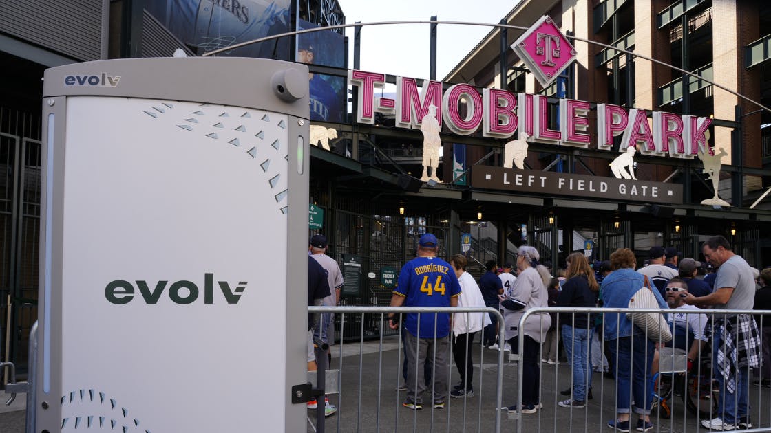 Evolv Technology deployed ballpark-wide at T-Mobile Park for Seattle Mariners 2025 Opening Day