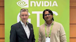 Thomas Jensen, CEO of Milestone Systems and Deepu Talla NVIDIA Vice President and General Manager. Thomas Jensen, CEO of Milestone Systems and Deepu Talla NVIDIA Vice President and General Manager.