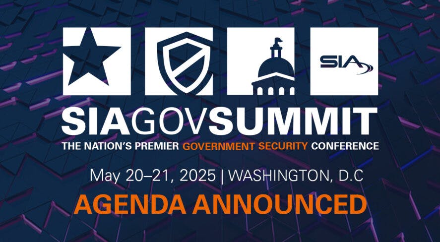 Security Industry Association announces agenda for 2025 SIA GovSummit