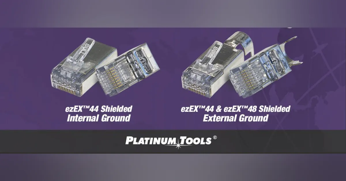 Isc Connectors Platinum Tools to showcase ezEX-RJ45 Connectors during ISC West 2025 ...