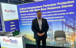 PureTech Systems Founder and President Larry Bowe at the company's 2025 ISC West booth #7055. PureTech Systems Founder and President Larry Bowe at the company's 2025 ISC West booth #7055.