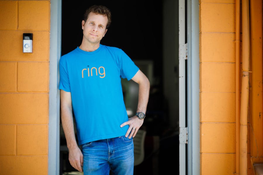 Jamie Siminoff, founder and chief inventor of Ring, pictured in a 2020 press release.