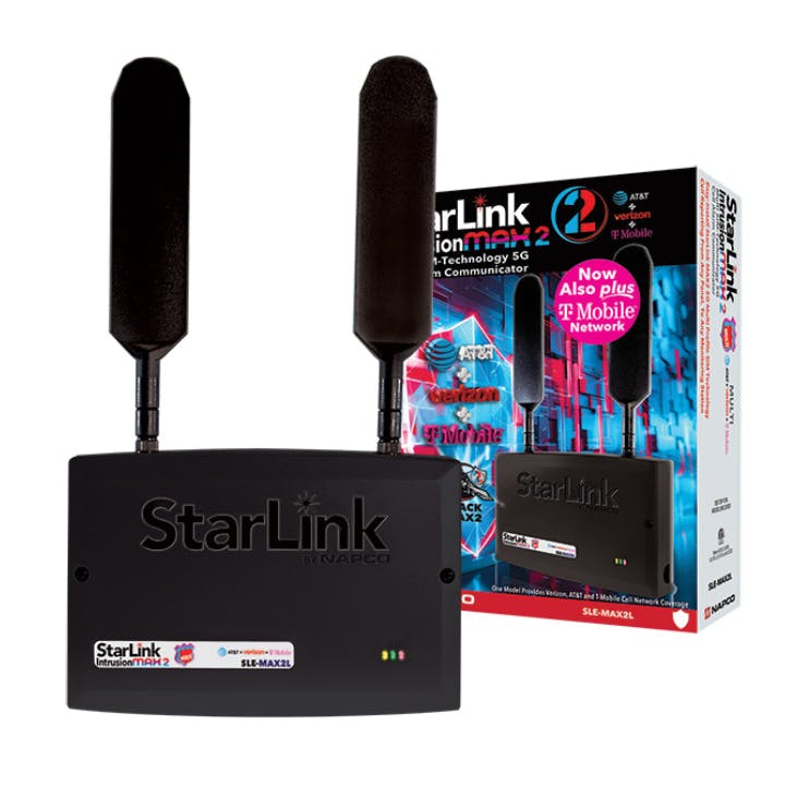 NAPCO StarLink Black Max2 Intrusion Alarm Communicator