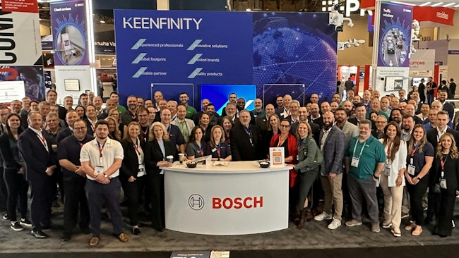 Bosch displayed the Kennfinity signage prominently at its ISC West booth.